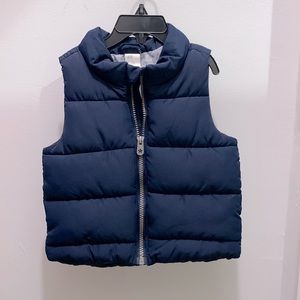 9-12M H&M Puffer Vest with Removable Hood
